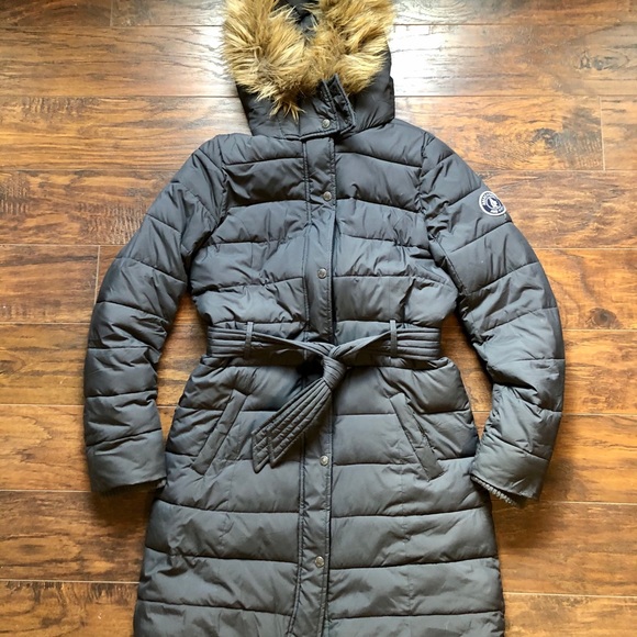 abercrombie down filled parka